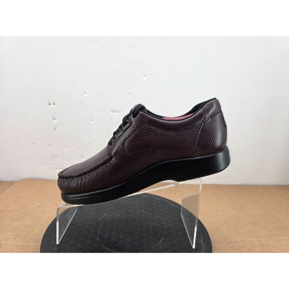 SAS Bout Time Walking Shoes Oxfords Sneakers Mens  Burgundy Leather Ortho Sz 9WW